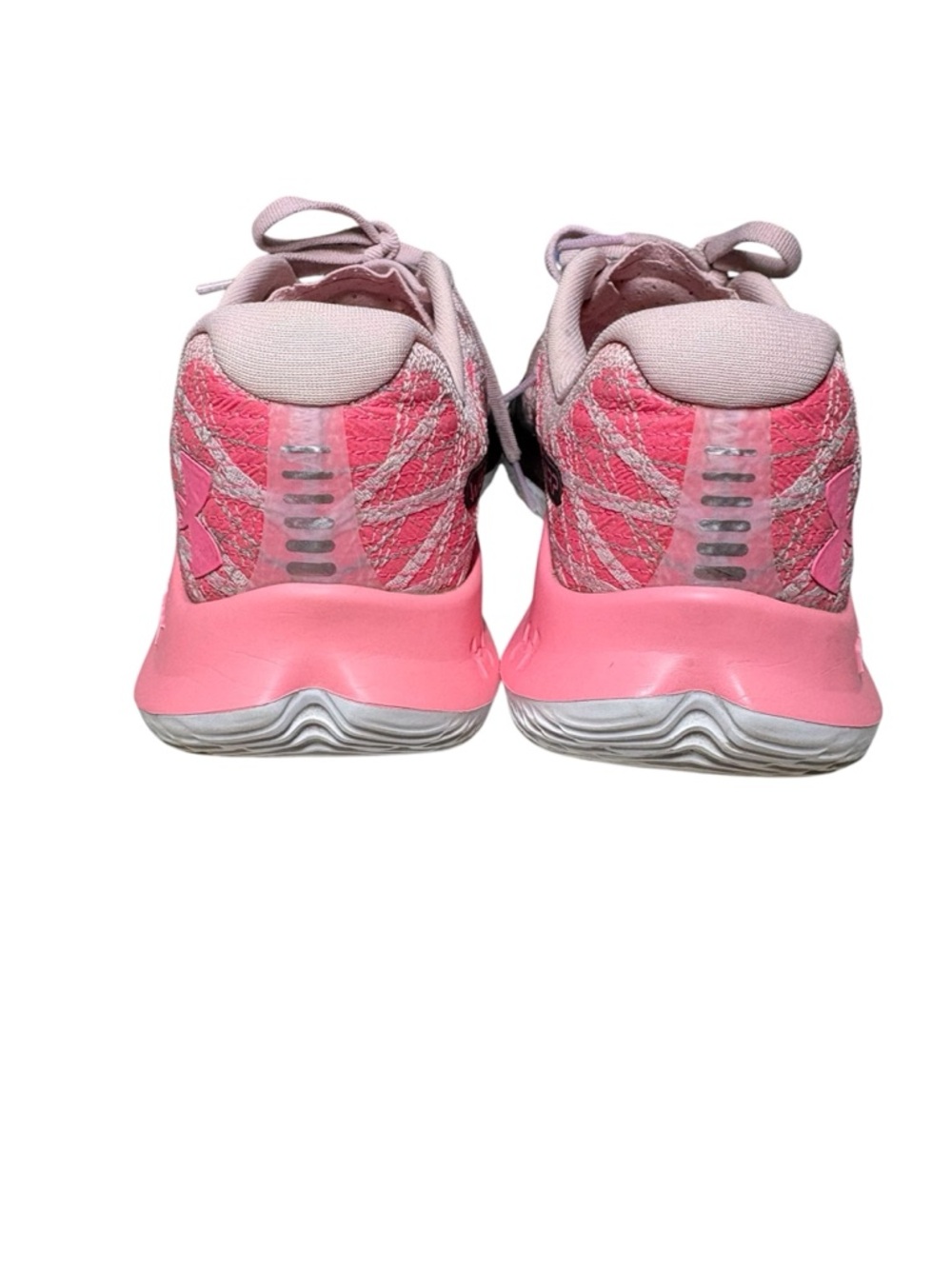 Under Armour Flow Velociti Wind 2 UA Pink White Women Running Shoes 9.5 - Picture 4 of 6